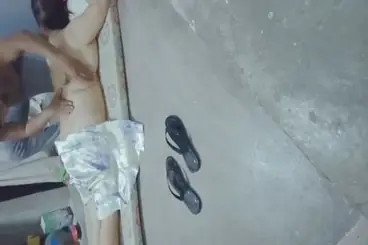 Pijat Tante Di Dapur Berujung Spontan Sangat Panas